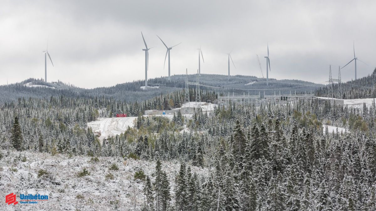 Parc Éolien de Rivière du Moulin, Saguenay